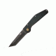 Mantis GT Folding Knife,3.75in Tanto Plain Ti-Nitrate coated Stainless Steel,Green Aluminum Handle GT309