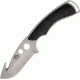 Mantis Master Fixed Blade Knife, SS Guthook PE Knife, Black Handle MANTA2XL