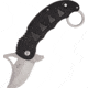 Mantis Snaggletooth 3 Fold Knife, SS Pain Blade, Black G-10 handle MANMKF815