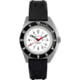 Marathon Arctic Steel Navigator w/ Date Automatic Unisex Watches, 41mm, Sapphire, 3-Piece Rubber Strap Kit, Black, WW194030SS-0530
