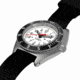 Marathon Arctic Steel Navigator w/ Date Automatic Unisex Watches, 41mm, Sapphire, Ballistic Nylon Strap, Black, WW194030SS-0501