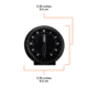 Marathon 60-Minute Wind-Up Timer, Black, TI030001-BK