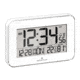 Marathon Crystal Framed Atomic Wall Clock, White, CL030060-WH-00-NA
