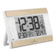 Marathon Digital Wall Clock w/Auto-Night Light, White CL030052WH