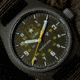 Marathon Official US Army Mechanical Field Watch, Sage Green, NSN 6645-01-694-1800, WW194003SG-1101