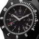 Marathon Pilots Navigator Wristwatch w/Date and Tritium, No Markings, Black, WW194013BK-0101
