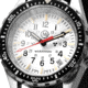 Marathon Search and Rescue Medium Divers Quartz Wristwatch, Black/White Dial, WW194027SS-0530