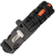 Marbles Brushy Mountian Survival Folding Knive Set, Lockback, Closed 5in, Blade 3.75in L SS L Standard Edge L Matte Finish, Handle Black L Plastic, Black Nylon Sheath, MR395