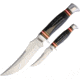 Marbles Fixed Blade Set Knife, Jigged horn handle, MR454 /EG-735