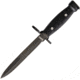 Marbles M-7 Combat Knife Fixed Blade Knife, 6.5in, Black, Composition Handle MR552
