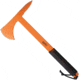 Marbles X-1 Tactical Tomahawk, 15in Overall, 3.38in Cutting Edge, 8in Axe Head, Spear Point Spike End, Orange Finish SS Construction With Black Cord Wrapped Handle, Black Nylon Sheath, Black, MR424