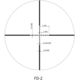 March Scopes Normal Turret 1-4x24mm LPVO Rifle Scope, 30mm Tube, First Focal Plane, FD-2 Reticle, Black, D4V24IMLFD-2 Reticle