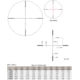 March Scopes Tactical Turret Illuminated 8-80x56mm Rifle Scope, 34mm Tube, Second Focal Plane, MTR-3 Reticle, Black, D80V56TIMTR-3 Reticle
