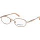 Marcolin MA7303 Eyeglass Frames - Shiny Light Bronze Frame Color