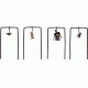 Marksman Zombie Swinging Target, 4 Stands, 4 Targets 90917