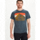 Marmot Mountain Peaks Short Sleeve Shirt - Mens, Navy Heather, Medium, 33390-8550-M