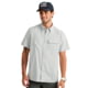 Marolina DBA HUK Huk Icon Short Sleeve Button Down Shirt Seagull M, H1500256059M