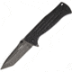 MARSER Kampfer 18 Linerlock A/O Black Folding Knife,3.5in,Standard Edge,Tanto,Black Stonewash,Black,G10 Handle MRSKA18