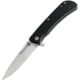 Maserin Sport Linerlock Black Folding Knife, 3" satin finish 440 stainless spear point blade, Black G10 handle, 46006G10N