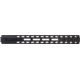 MASP Industries Alpha AR-15 Handguard, 13.1in, Black, MASPALHG131BLK