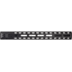 MASP Industries Alpha AR-15 Handguard, 13.1in, Black, MASPALHG131BLK