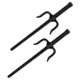 Master Cutlery 2 Poly Training Equipment Tonfa Set, 25 in, E712-PP
