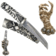 Master Cutlery Fixed Blade, 12.75in, Stainless Steel Blade, Handle C-2006