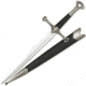 Master Cutlery Fixed Blade, 13.5in, Stainless Steel Blade, Cast Metal Furnishings On Handle HK-3484