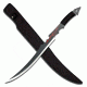 Master Cutlery Fixed Blade, 26in, Stainless Steel Blade, Black Cord Wrapped Handle HK-1482