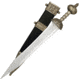Master Cutlery Fixed Blade, 30in, Stainless Steel Blade, Metal Handle C-87