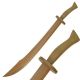 Master Cutlery Martial Art Hardwood Training Equipment 33in Overall, 1606