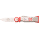 Busted Knuckle Garage Spring Assisted Knife, 3in, 3Cr13 Stainless Steel Stainless Steel, Drop Point, Gray, BKG-A001GRD