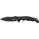 Elite Tactical Conqueror Folding Knife, 4.85 in, Stainless Steel, Drop Point, ETFDR010BK