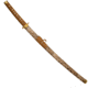 Master Cutlery Samurai Sword, 37 in, Brown, SW-81PA
