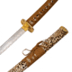 Master Cutlery Samurai Sword, 37 in, Brown, SW-81PA