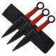 Master Cutlery Tactical, 6.5in, Stainless Steel Blade, Red Cord Wrapped Handle, RC-086-3R