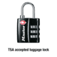Master Lock Luggage Padlock