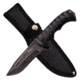 Master USA Fixed Blade, 8.75in, Stainless Steel Blade, Black Nylon Fiber Handle MU-1145