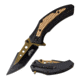 Master USA MU-A077BZ 3CR13 Steel Blade ABS Handle Folding Knife MU-A077BZ