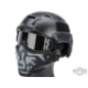 Matrix Iron Face Carbon Steel Mesh Striker V1 Lower Half Mask, Black/Skull, MA-09-WB