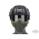 Matrix Iron Face Carbon Steel Mesh Striker V1 Lower Half Mask, OD Green, MA-09-OD