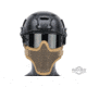 Matrix Iron Face Carbon Steel Mesh Striker V1 Lower Half Mask, Tan, MA-09-T