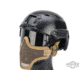 Matrix Iron Face Carbon Steel Mesh Striker V1 Lower Half Mask, Tan, MA-09-T