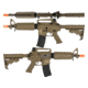 Matrix Sportsline M4 Airsoft AEG Rifle w/G2 Micro-Switch Gearbox, M4 Commando, Dark Earth, Large, ST-AEG-260-DE