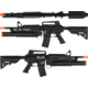 Matrix Sportsline M4 Airsoft AEG Rifle w/G2 Micro-Switch Gearbox, M4 M203, Black, Large, ST-AEG-259-BK-GL-L