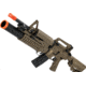 Matrix Sportsline M4 Airsoft AEG Rifle w/G2 Micro-Switch Gearbox, M4 M203, Dark Earth, Large, ST-AEG-259-DE-GL-L