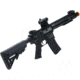 Matrix Sportsline M4 RIS Airsoft AEG Rifle w/G2 Micro-Switch Gearbox, 10in Keymod w/Suppressor, Black, Large, ST-AEG-270-A-BK