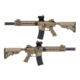 Matrix Sportsline M4 RIS Airsoft AEG Rifle w/G2 Micro-Switch Gearbox, CQB-R, 9in Rail, Dark Earth, Large, ST-AEG-296A-DE