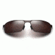 Maui Jim Castaway Sunglasses - Dark Gunmetal Frame,Polarized Maui Rose Lens R187-02C
