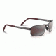 Maui Jim Castaway Sunglasses - Dark Gunmetal Frame,Polarized Maui Rose Lens R187-02C